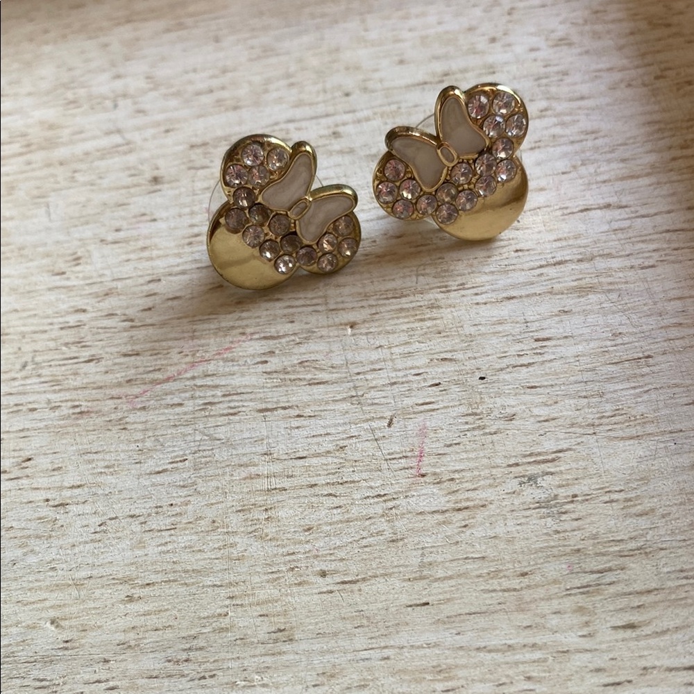 Elegant Gold Stud Earrings